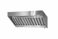 Зонт вытяжной полуоткрытый ЗВПн - 700х700х400 Norma Inox, пристенный Зонт вытяжной полуоткрытый ЗВПн - 700х700х400 Norma Inox, пристенный